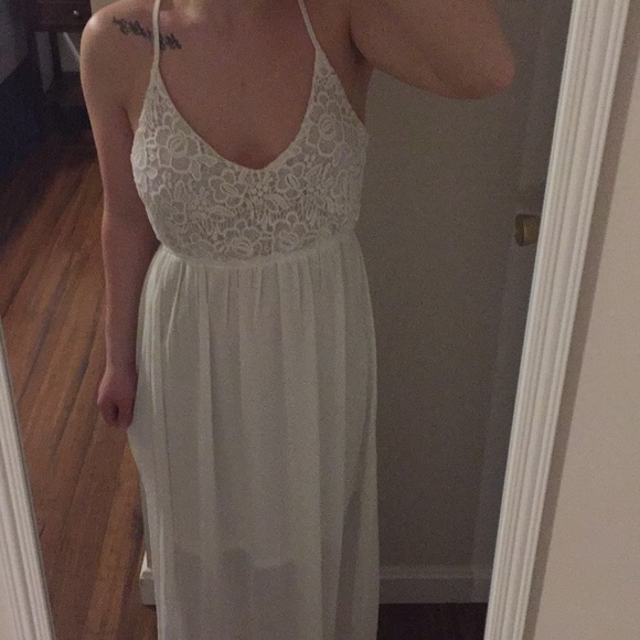 🌿WHITE BOHO DRESS🌿 - Picture 8 of 8